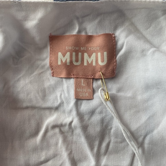 NWT Show Me Your Mumu Tara Striped Crop Top Size Large - Picture 11 of 14